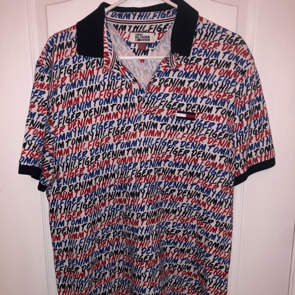TOMMY HILFIGUR COLLARED SHIRT